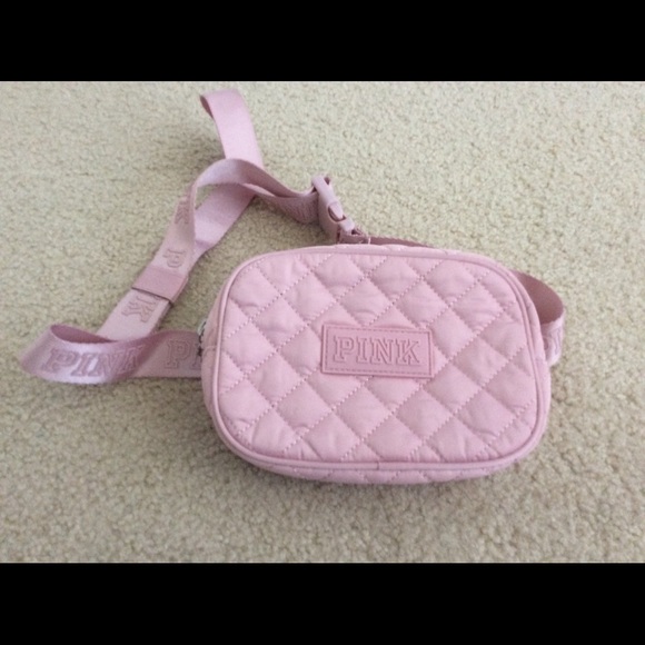 PINK. Padded Fanny Pack - Picture 1 of 1